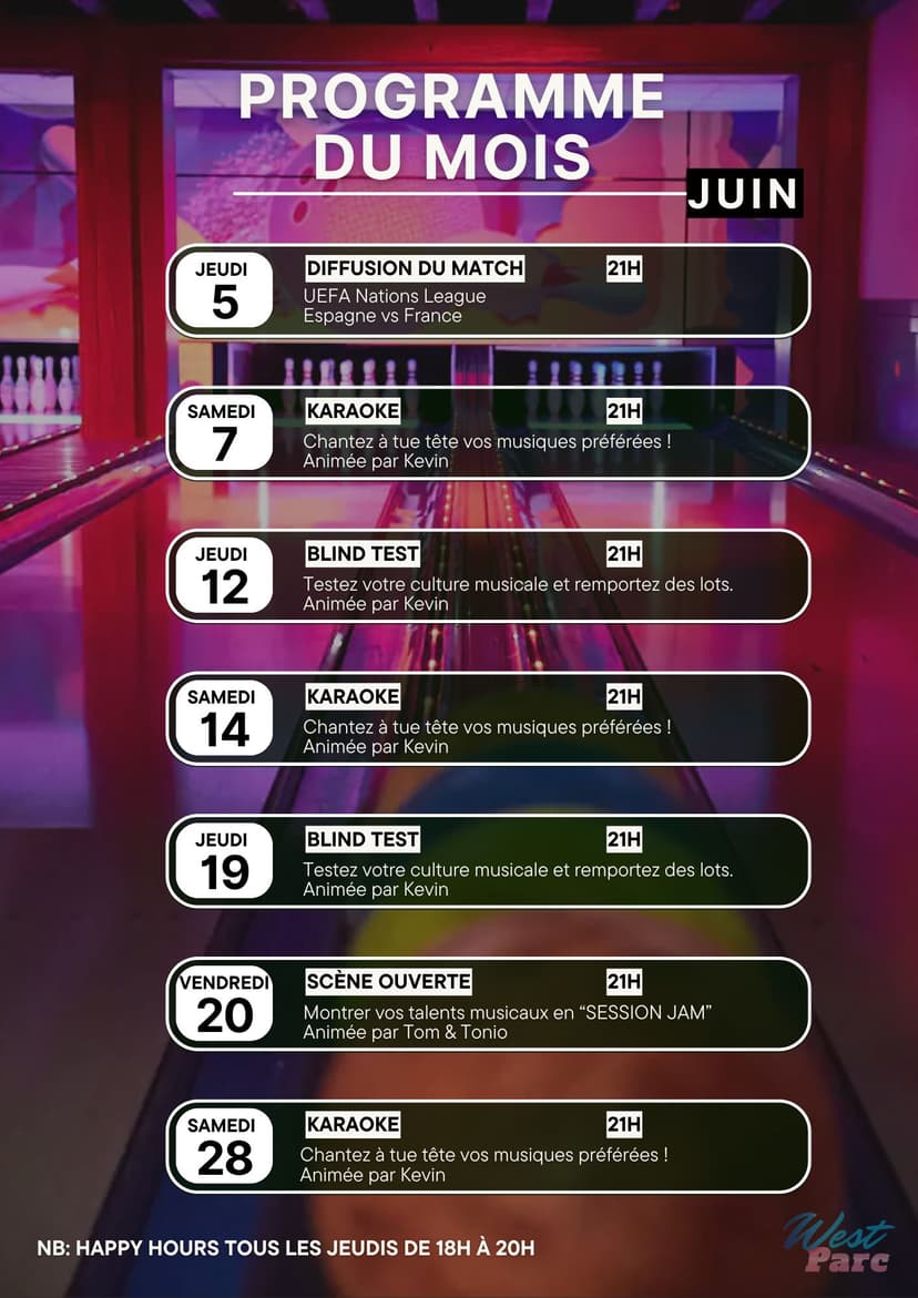 programmation Juin 2025