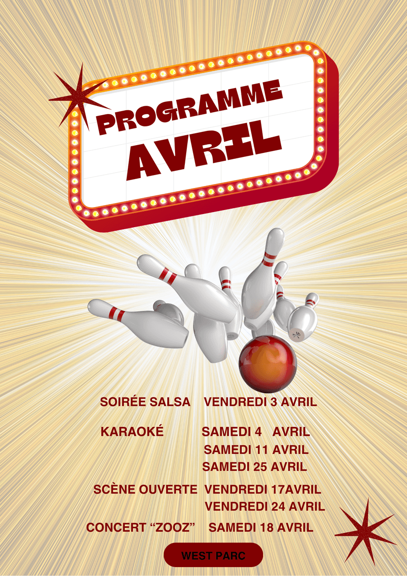 programmation avril 2026